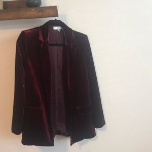 Velvet Blazer
